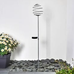 Hofstein Zermatt Solar-Wegeleuchte LED Silber, 28-flammig -Günstiges Solarleuchten Geschäft zermatt solar wegeleuchte h3332184 14