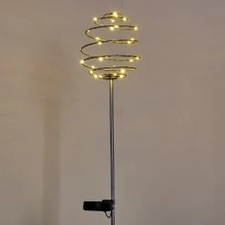 Hofstein Zermatt Solar-Wegeleuchte LED Silber, 28-flammig -Günstiges Solarleuchten Geschäft zermatt solar wegeleuchte h3332184 3