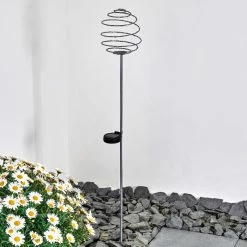 Hofstein Zermatt Solar-Wegeleuchte LED Silber, 28-flammig -Günstiges Solarleuchten Geschäft zermatt solar wegeleuchte h3332184 4