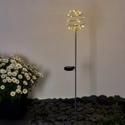 Hofstein Zermatt Solar-Wegeleuchte LED Silber, 28-flammig -Günstiges Solarleuchten Geschäft zermatt solar wegeleuchte h3332184 7